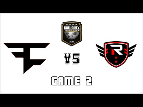 Call Of Duty North American Championships 2015 - Faze Black vs Rise Nation - GAME 2
