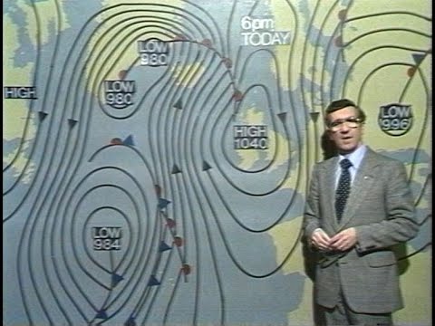 Weather Forecast with Frank Greene 29th November 1980
