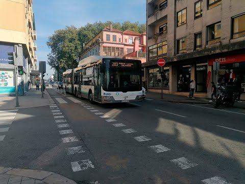 1115 STCP - MAN Lion's City G CNG (NG313) - Linha / Line 203