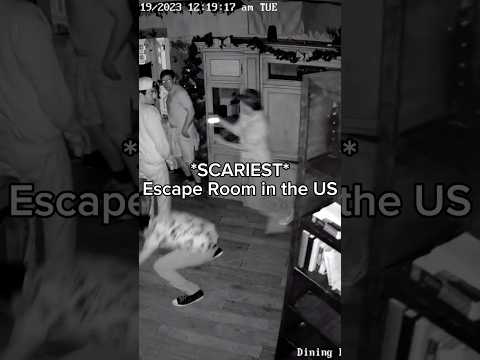 Scariest Escape Room in the US… 😭 #shorts