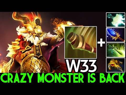 W33 [Monkey King] Crazy Monster is Back Scepter Fast Farm Dota 2