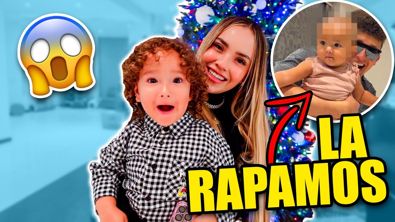 Miniatura del vídeo RAPAMOS A ROMELI EN NAVIDAD 😱 Nuestra Navidad primer Navidad con Liam & Romeli ❤️ por Romeli