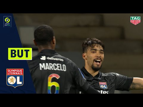But Lucas TOLENTINO COELHO DE LIMA (24' - OL) NÎMES OLYMPIQUE - OLYMPIQUE LYONNAIS (2-5) 20/21