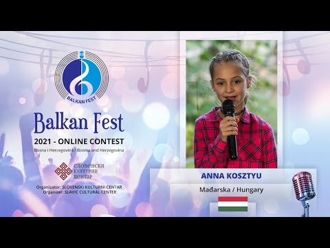 BALKAN FEST 2021 - ANNA KOSZTYU - Beauty and the Beast (MOVIE SONG 8-14)