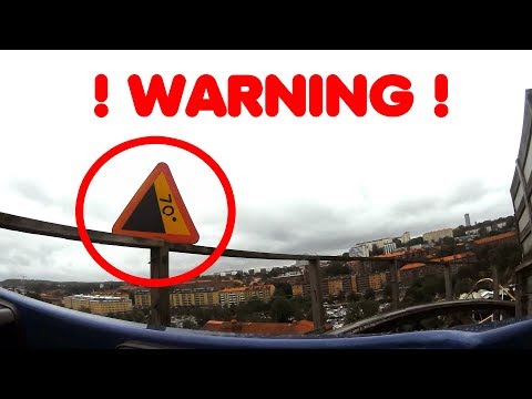 🚀 FAST wooden Roller Coaster with air time, POV, Balder Liseberg Gothenburg Sweden