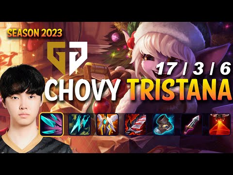 GEN Chovy TRISTANA vs LEBLANC Mid - Patch 13.12 KR Ranked