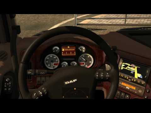Schnelle Tour um den neuen alten DAF XF 105 | Euro Truck Simulator 2 V.1.25 Beta