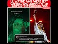 LIL WAYNE FANS WERE LEFT CONFUSED AFTER HIS CONCERT FEATURED ROCK MUSIC