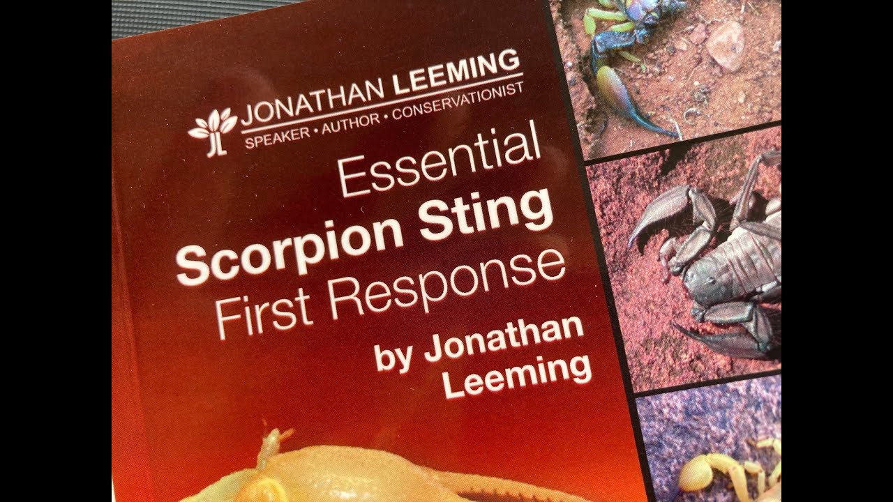 My new book is out! Essential Scorpion Sting First Response