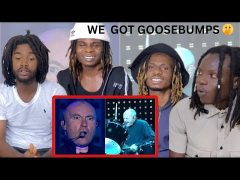 Rappers first time reacting to : Phil Collins -  in the air tonight live