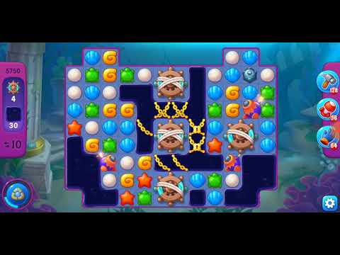 Fishdom. 5750 super hard level no boosters and diamonds