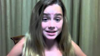 Singing 'Do you want to build a snowman?'  Chirpy Chelsea