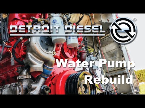 Detroit Water pump rebuild