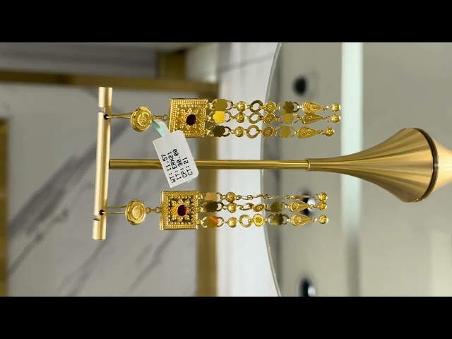 فرع ( سويكت ) حلق مرتعشة عيار 21 بوزن 11.57 جرام