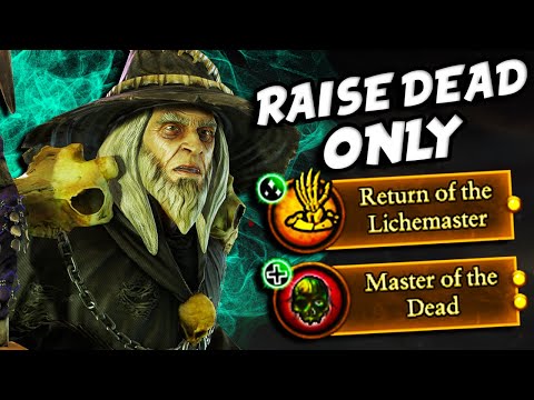 Can You Beat Total Warhammer 3 Using ONLY Raise Dead As Heinrich Kemmler?