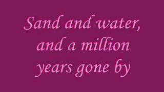 BETH NIELSEN CHAPMAN-SAND AND WATER-LYRICS