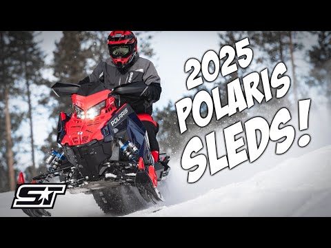 2025 Polaris Snowmobiles! EXCLUSIVE First Look at Everything NEW!!