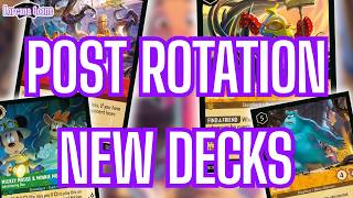6 New POST ROTATION Decks You Need To Try!!- Meta Watch Monday / Disney Lorcana