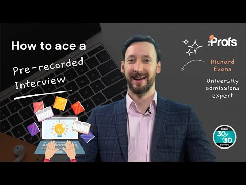 HOW TO ACE A KIRA TALENT PRE-RECORDED INTERVIEW