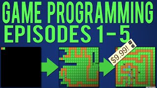 Java Game Programming Episodes 1-5: Starting our Game