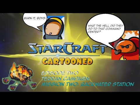 Starcraft Cartooned | Original | Terran Campaign | Mission Two: Backwater Station | Cutscene