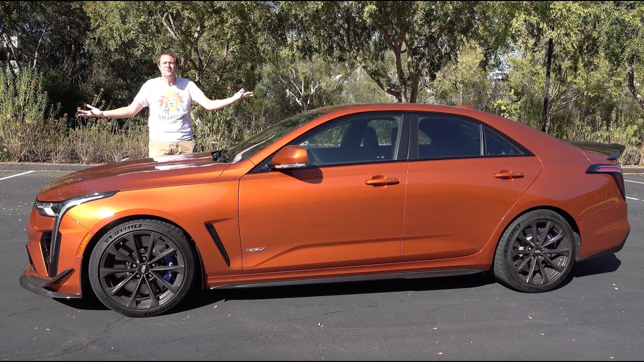 The 2022 Cadillac CT4-V Blackwing Is a Thrilling Sport Sedan