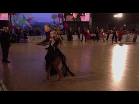 Nikita Bugaev - Violetta Levchenko | F Cha-cha-cha | Salaspils Open 2017