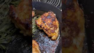 I tried cooking chicken thighs