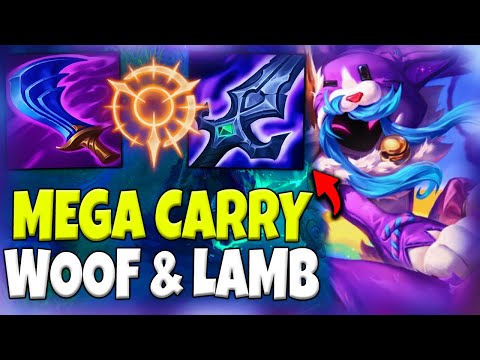 Melt Everyone In Seconds With This ONHIT Kindred (Blue Woof And Lamb Chroma)