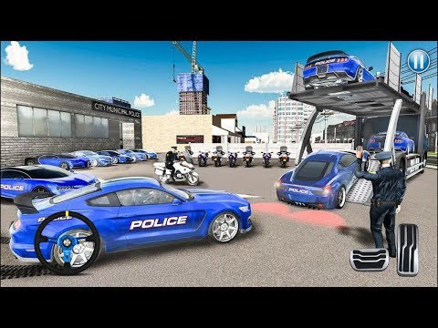 Transport Ship Police Car Game-Android and ios gameplay