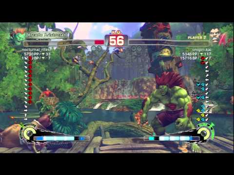 nocturnal_rites- [Blanka] Vs onigiri-kai [Balrog] SSF4 AE 2012 Ranked Matches - PSN
