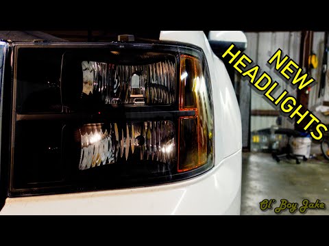 2007-2013 GMC Sierra Headlight Replacement