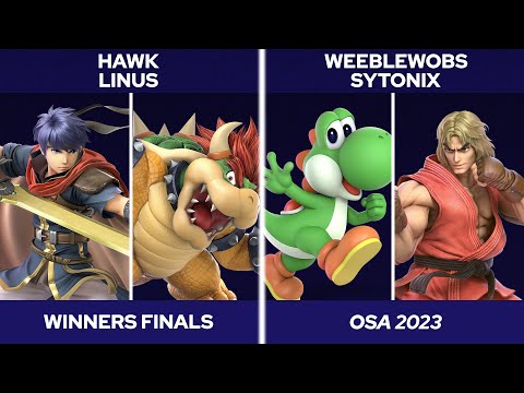 OSA 2023 Doubles Winners Finals - Hawk & Linus vs. Weeblewobs & Sytonix - SSBU Tournament
