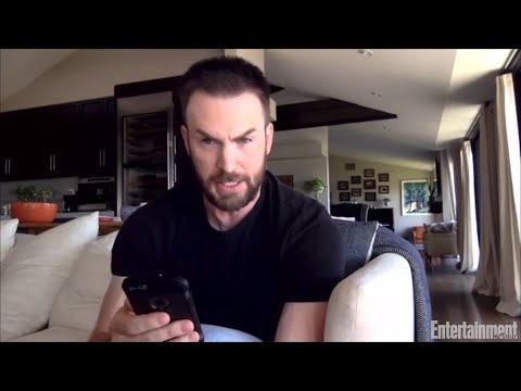 Chris Evans during the virtual meeting with the cast of Scott Pilgrim vs. The World