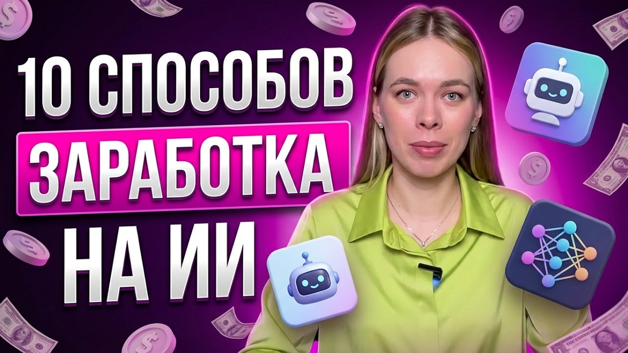 YouTube: Как заработать на нейросетях в 2026