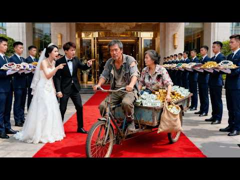 Billionaire hid his wealth 10 years to test his son, but on his wedding day, the son kicked him out!