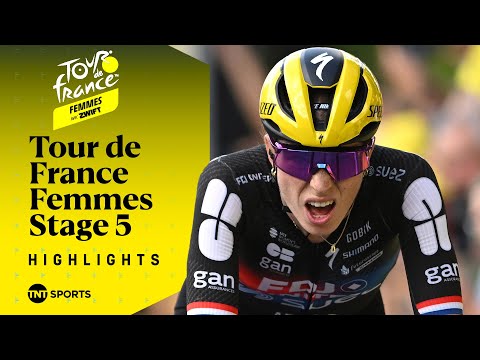 HISTORY IS MADE! 👏 | Tour de France Femmes Stage 5 Highlights | TNT Sports Cycling