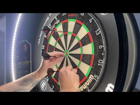 Darius labanauskis Cosmo - 5mins of throwing at separate segments - wanted a smooth front feel dart
