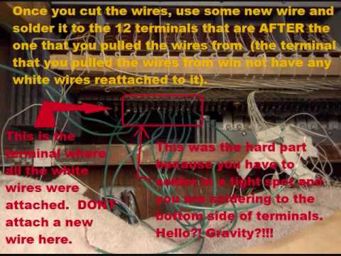 How to Add "Poor Mans" Foldback to a Hammond M3 Organ by Not me