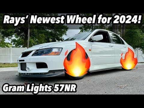 New Wheels Installed on my Evo 9! | Gram Lights 57NR