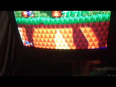 My Sega CD console after repair