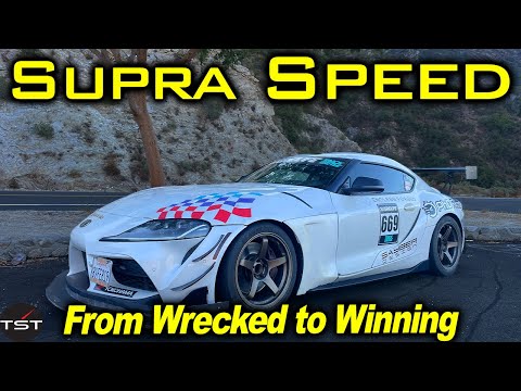 Turning a CRASHED Toyota Supra into a Time Attacker