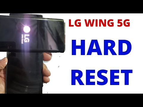 How to reset the LG Wing 5g screen lock