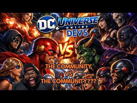 DC UNIVERSE ONLINE DEVS HAVE THIS COMMUNITY CONFUSED