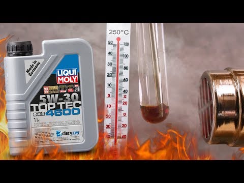 Liqui Moly top tec 4600 5W30 How clean is engine oil? 3x 250 ° C