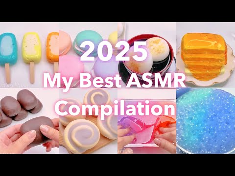 【ASMR】⭐️2025年マイベストスライム総集編⭐️【音フェチ】2025 My Best ASMR Compilation