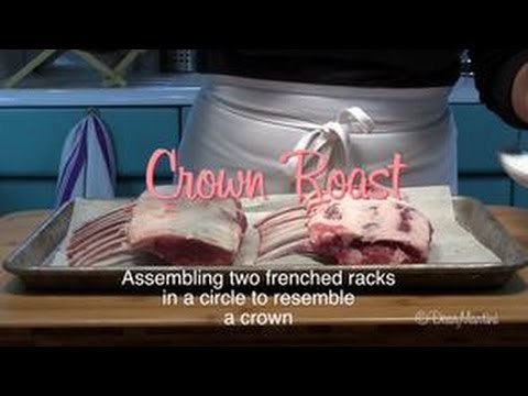 How to Assemble and Tie a Crown Roast of Lamb