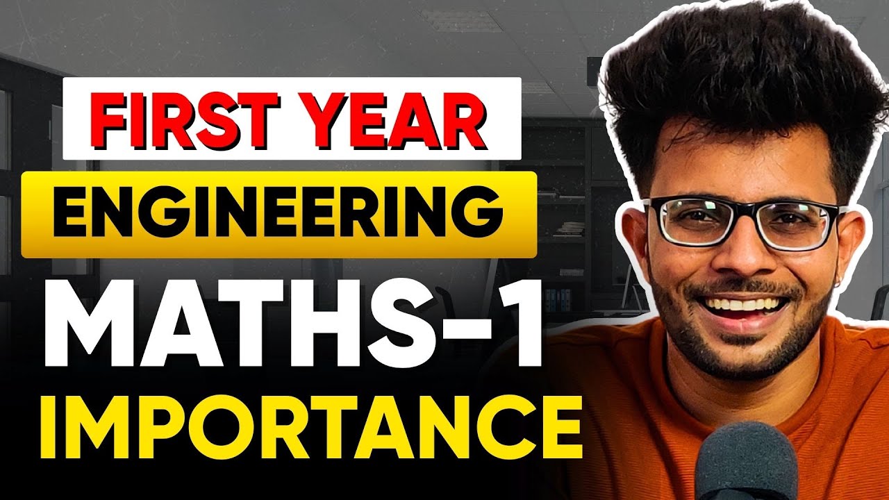 How to Pass Engineering Maths 1 | First year Engineering | Maths 1 Importance |  | MU 2025 👨‍💻🔥
