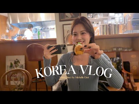 NYCから韓国Vlog | 韓国へのフライト、ソウルでの女子会、モッパン、美容とメンタルリセット旅 (NYC to Korea Vlog | Flying to Korea, girls night out in Seoul, mukbang, beauty and mental reset trip)