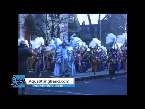 Aqua String Band in the 1955 Mummers Parade